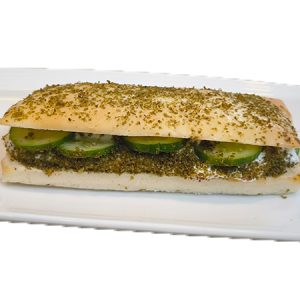 Labneh Zaatar Sandwich