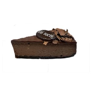 Baked Chocolate Cheese Cake Slice