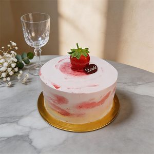 Strawberry Thyme Cake